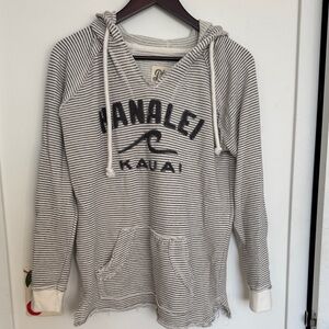 Striped Hanalei Kauai Hoodie